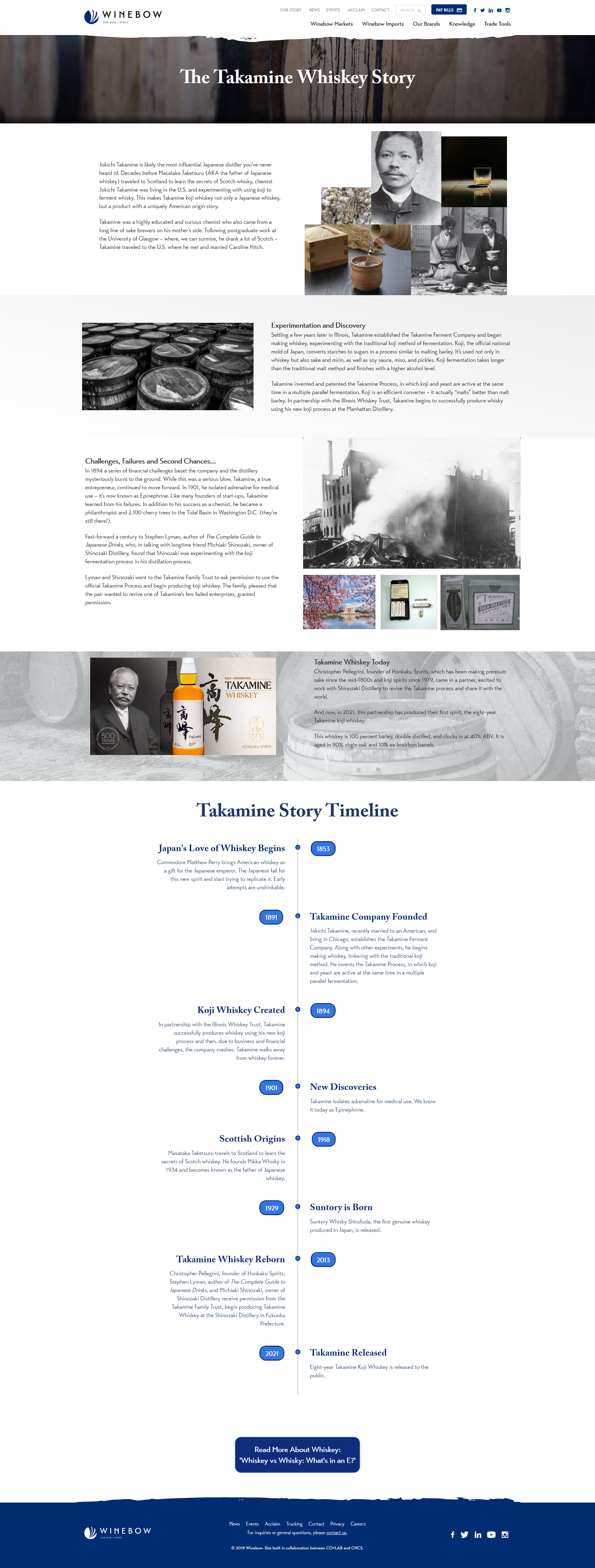 The Takamine Whiskey Story – Winebow