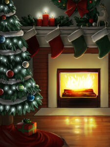 christmas-setting